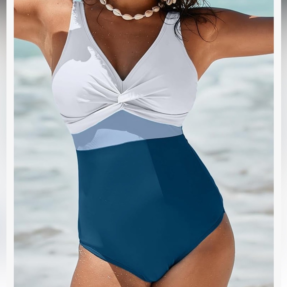 Women's Two-Tone Swimsuit